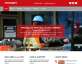 红色的国外建筑工业网站模板html整站下载