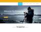 国外橙色的摄影工作室网站html5模板
