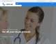 蓝色大气国外医院医疗网站模板html整站