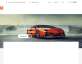 橙色大气的4S店汽车销售网站模板html整站