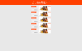 橙色的手机商城活动列表页模板html下载
