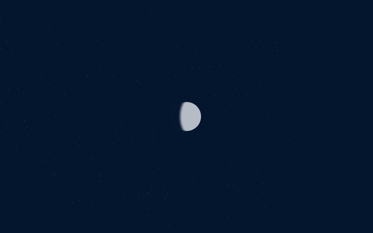 中秋可以使用的背景是夜空的月食整個過程的動畫css