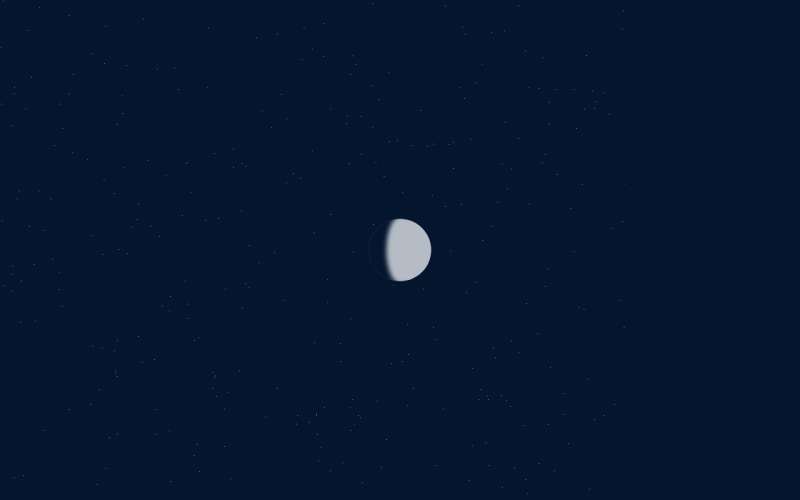 中秋可以使用的背景是夜空的月食整个过程的动画css