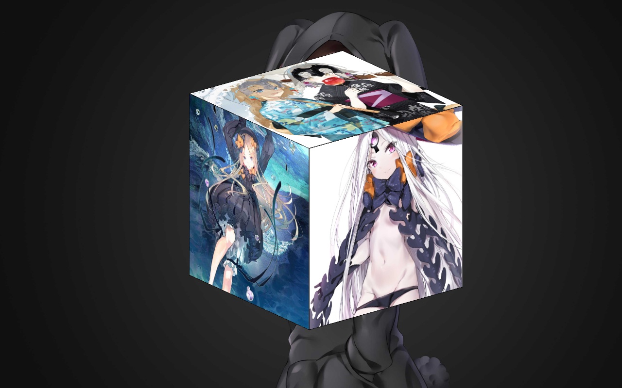 簡單的3D正方形魔方旋轉(zhuǎn)特效