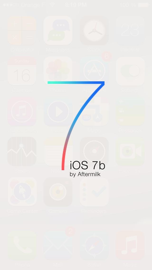 iOS7風(fēng)格手機(jī)界面圖標(biāo)設(shè)計(jì)psd素材