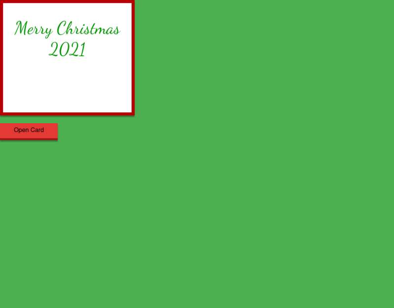 2021最新圣诞贺卡flash动画