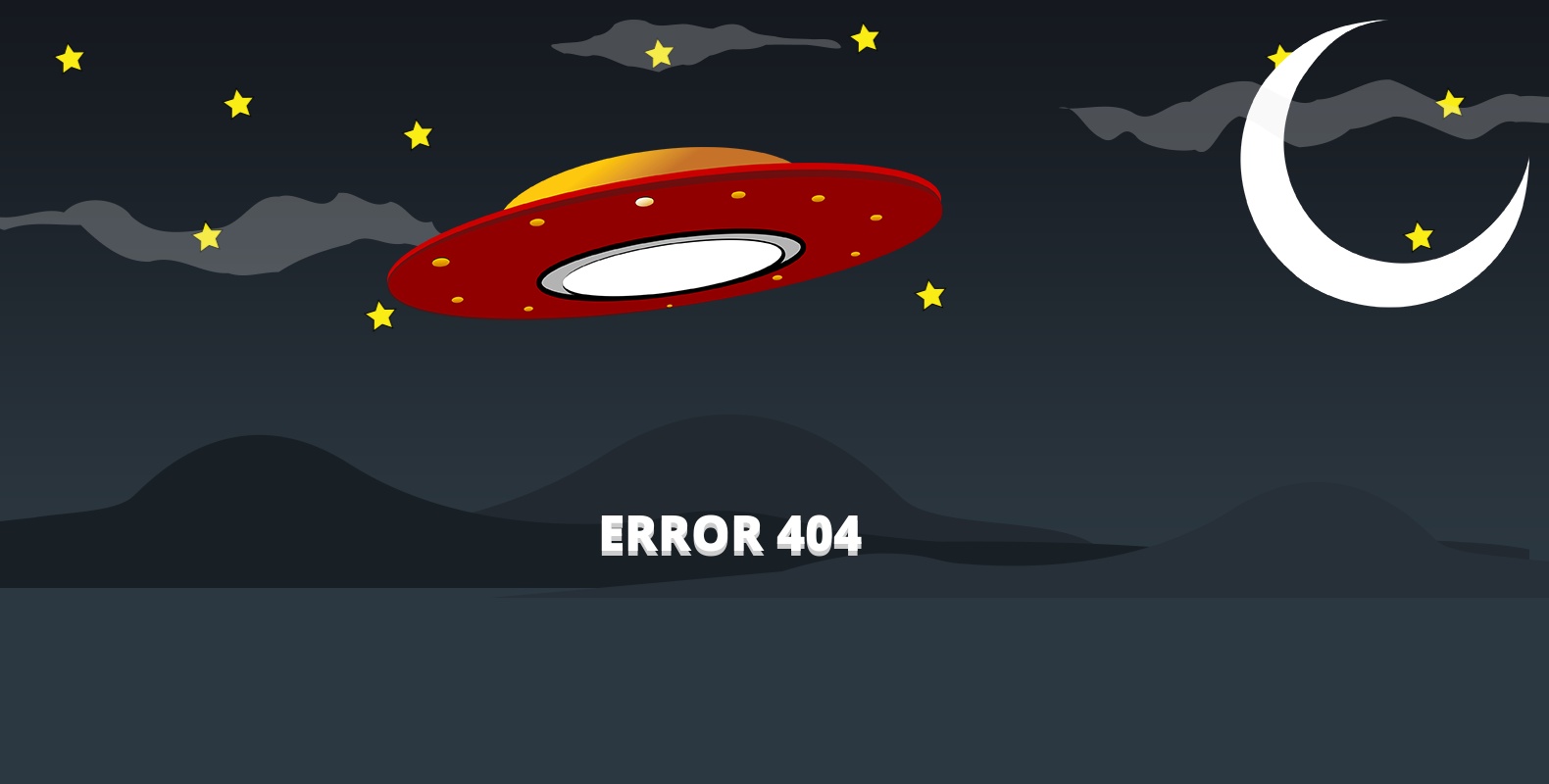 UFO素材動態(tài)404頁面源碼
