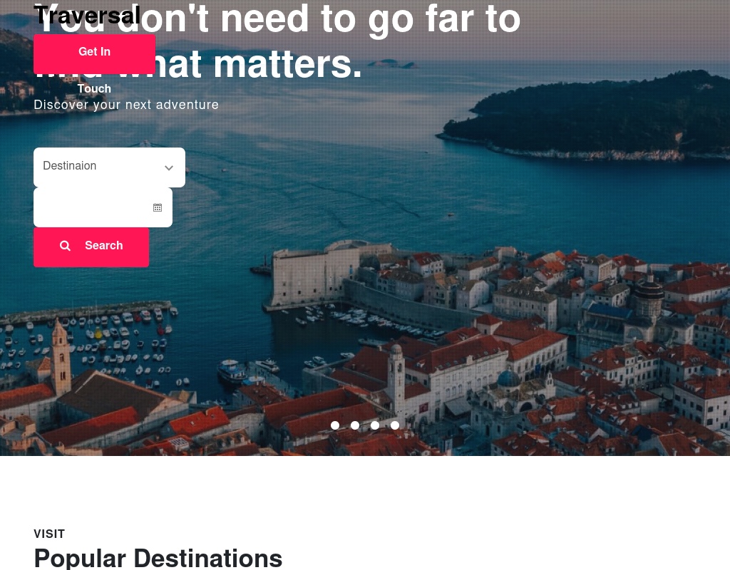 Bootstrap旅游預(yù)訂旅行社網(wǎng)站模板下載