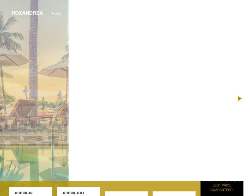 简约的bootstrap旅行酒店网站模板