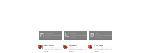 清新简约的室内设计公司企业网站模板