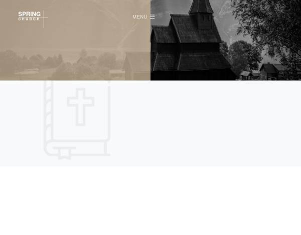 Bootstrap响应式教堂活动展示网站模板