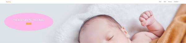 Bootstrap响应式婴幼儿保姆服务网站模板