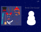 svg实现的拖拽效果圣诞雪人动画特效代码