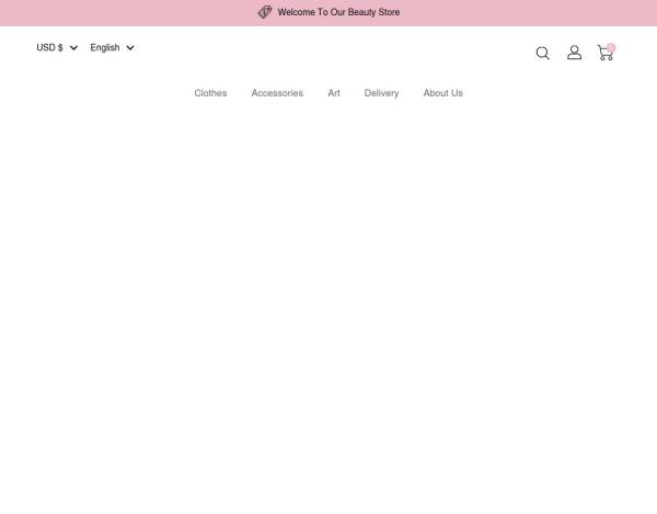 粉色现代html彩妆购物网站首页模板