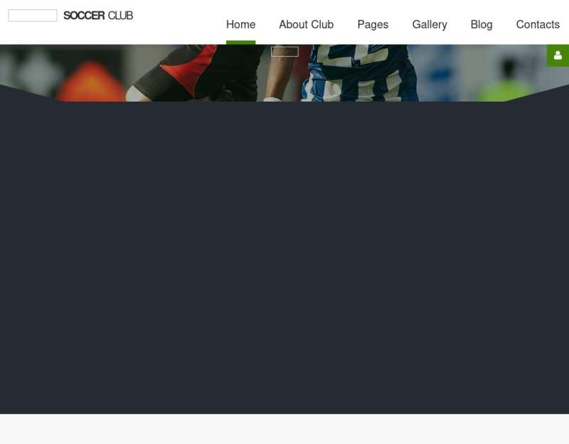 精美HTML足球俱乐部网站模板下载