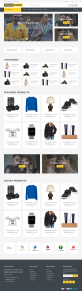 简约时尚的html电子商务购物商城模板