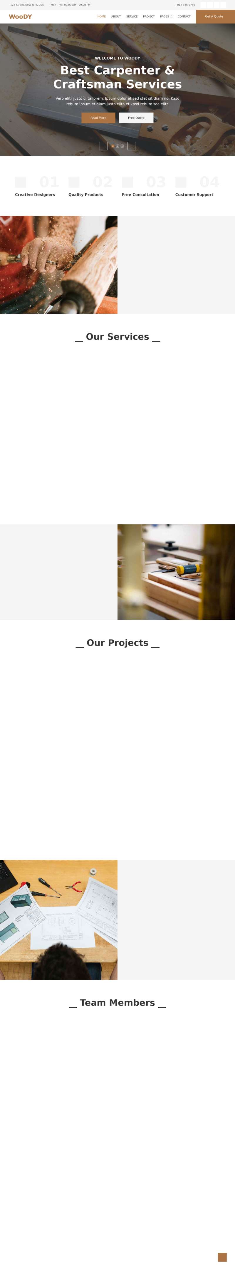 专业大气的木材源头生产厂家网站html模板
