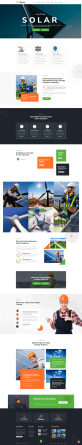新能源網站模板，通用的環保企業網站模板html