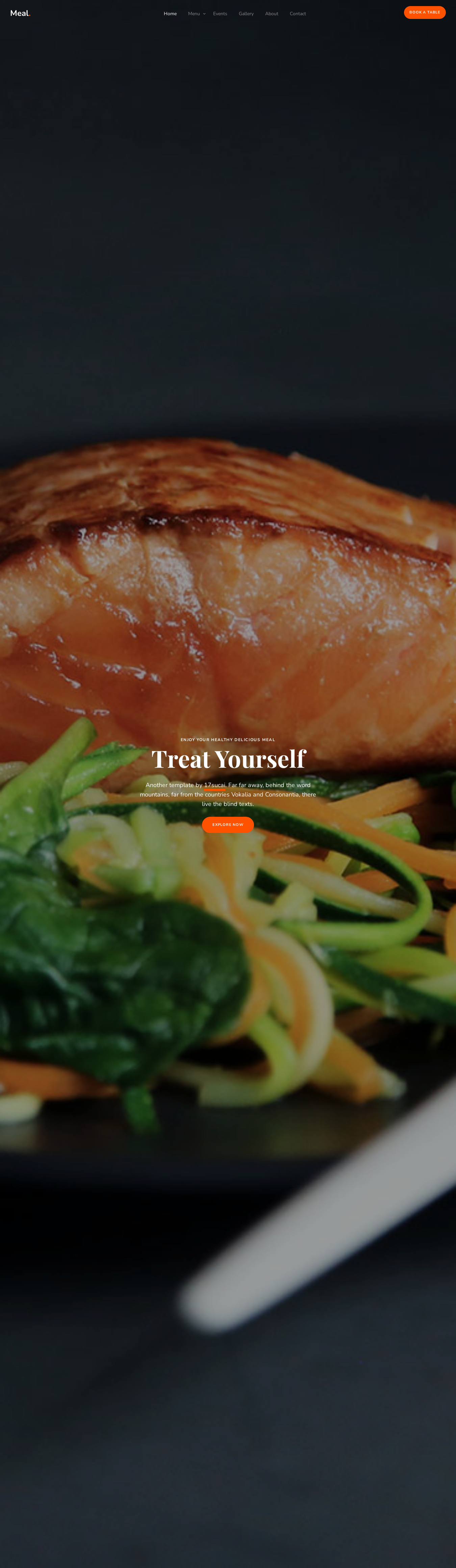 美食网站网页设计html代码精美的餐厅网页设计模板