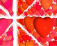 情人节爱心动画特效素材，精美的html爱心动画代码