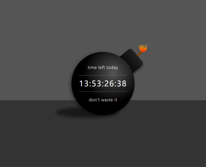 html倒計(jì)時(shí)代碼，css定時(shí)炸彈倒計(jì)時(shí)特效