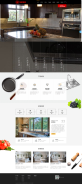 厨具网上销售平台pbootcms模板，高端橱柜定制网页模板