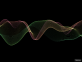 波浪動態效果tabbar，彩色線條波浪素材