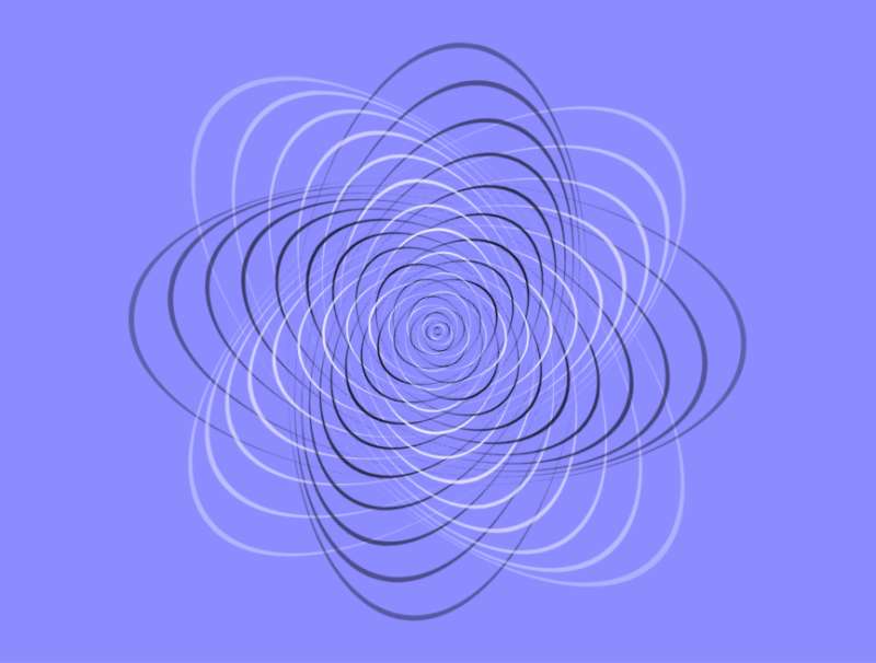 螺旋动画代码，旋转催眠圆圈素材