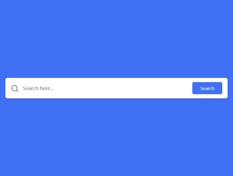 搜索框html代码必备，蓝色搜索插件下载