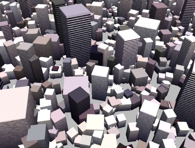 城市3d模型必备，鼠标跟随动画效果完整代码