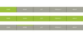 JQUERY CSS3實(shí)現(xiàn)鼠標(biāo)懸停導(dǎo)航條動(dòng)畫效果