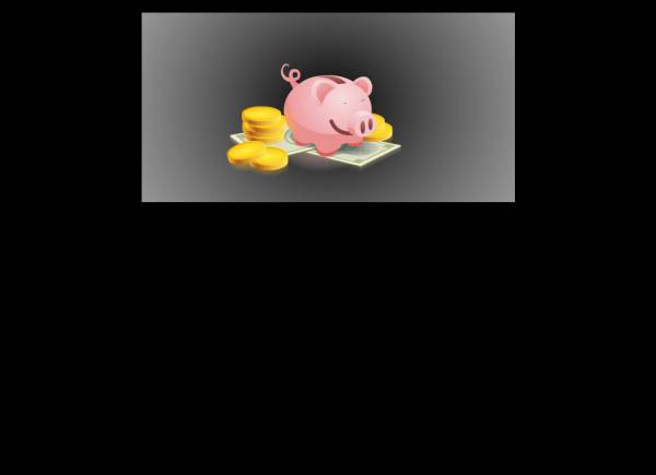 存金币的小猪储蓄罐flash动画素材