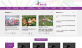 紫色的中西结合教育学校网站静态模板