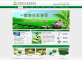 绿色的茶叶企业门户网站展示psd分层素材下载