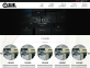 黑色宽屏金安盛科技公司网站html整站模板