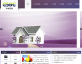 紫色的中诚远图互联网金融静态网站模板