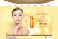 金黄色的化妆品企业门户网站模板html下载