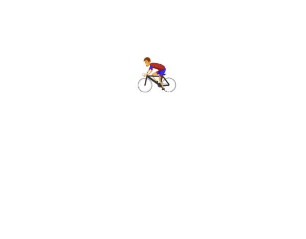纯css3 2016奥运会小人骑自行车动画特效