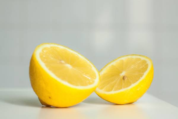 鲜艳橙色柠檬高清图片下载