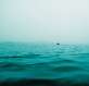 大海上漂浮的孤舟高清图片下载