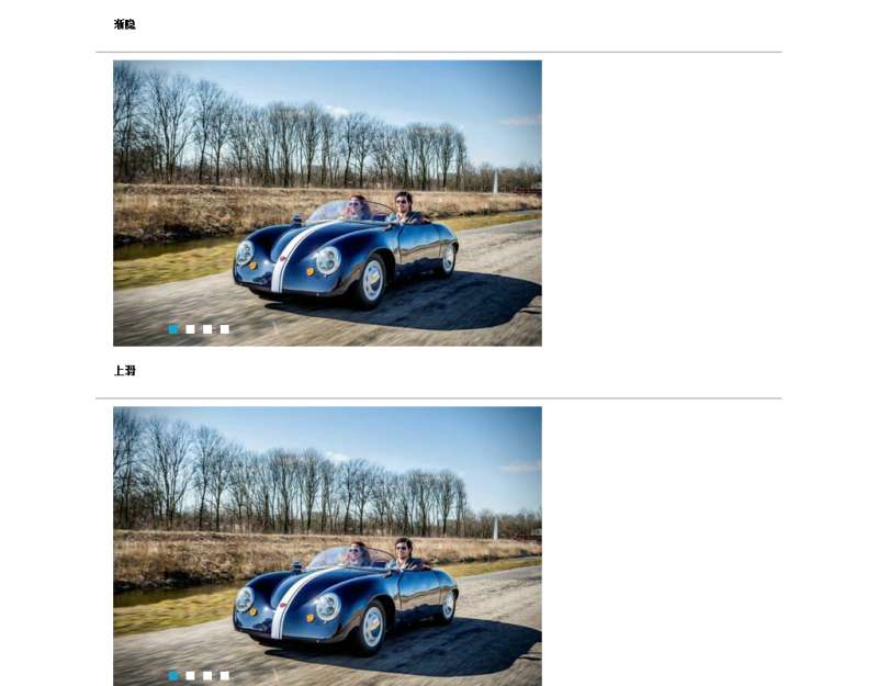 Jquery图片切换插件制作3种常用网站图片轮播切换效果代码