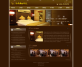 棕色的装饰企业网站html网页模板