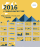 黄色背景2016公司业务数据分析PPT模板下载