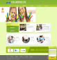 绿色的儿童教育合作加盟企业官网HTML模板