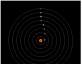 html5 canvas绘制太阳系8大行星围绕太阳转代码