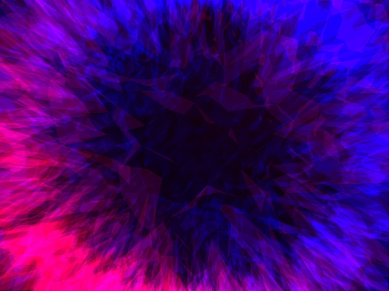 抽象的彩色能量canvas动画