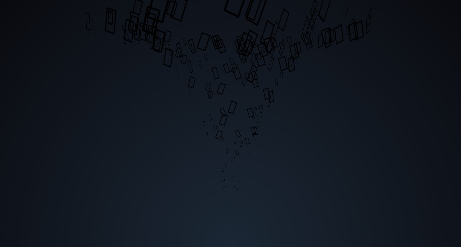 css3魚群旋渦動效