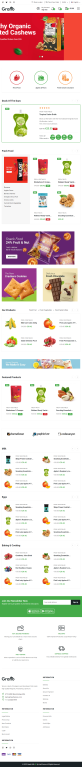 Bootstrap有机食品线上超市网站模板
