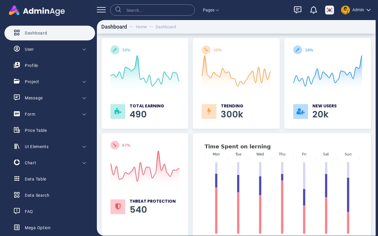 輕量級(jí)的郵箱博客后臺(tái)管理Bootstrap模板