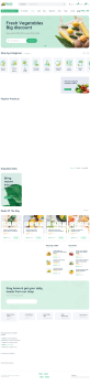 多用途的生鲜水果超市电商HTML模板
